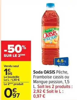 Carrefour Soda oasis offre