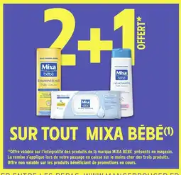 Intermarché Hyper MIXA BÉBÉ Sur tout offre