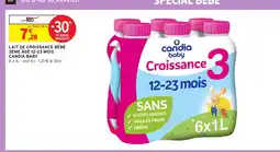 Intermarché Hyper CANDIA BABY Lait de croissance bébé 3ème âge 12-23 mois offre