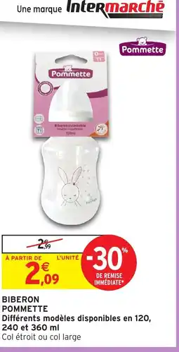 Intermarché Hyper POMMETTE Biberon offre
