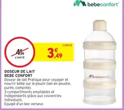 Intermarché Hyper BEBE CONFORT Doseur de lait offre