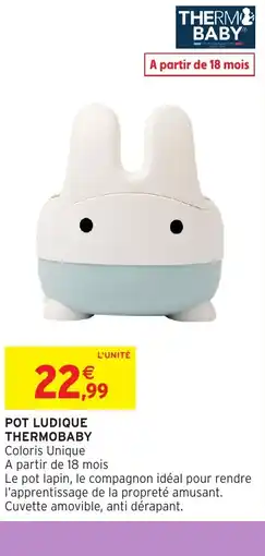 Intermarché Hyper THERMOBABY Pot ludique offre
