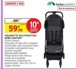 Intermarché Hyper BÉBÉ CONFORT Poussette multiposition offre