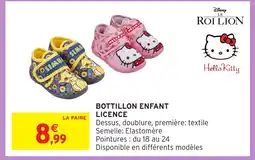 Intermarché Hyper Bottillon enfant licence offre