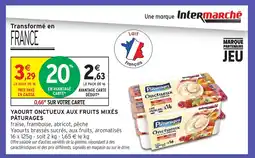 Intermarché Hyper PÂTURAGES Yaourt onctueux aux fruits mixés offre