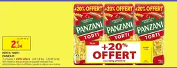 Intermarché Hyper PANZANI Pâtes torti offre