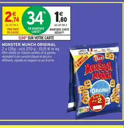 Intermarché Hyper MONSTER MUNCH Original offre