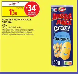 Intermarché Hyper VICO Monster monch crazy original offre