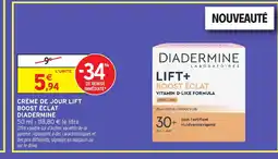 Intermarché Hyper DIADERMINE Crème de jour lift boost éclat offre