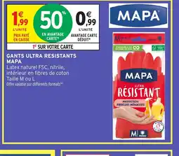 Intermarché Hyper MAPA Gants ultra resistants offre