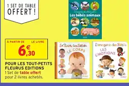 Intermarché Hyper Pour les tout-petits fleurus editions offre