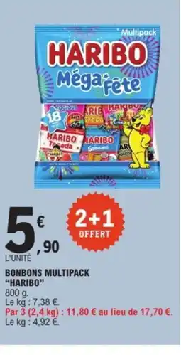 E.Leclerc Express HARIBO Bonbons multipack offre