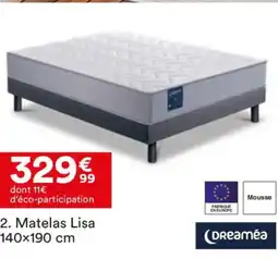 BUT DREAMÉA Matelas Lisa offre