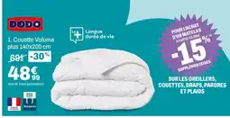 BUT DODO Couette Volume plus offre