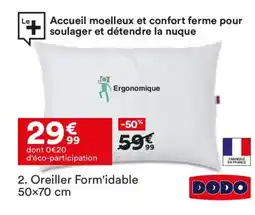 BUT DODO Oreiller Form'idable offre