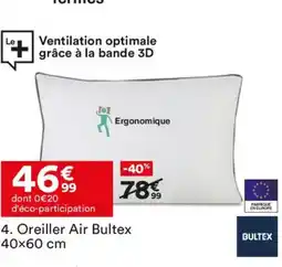 BUT BULTEX Oreiller Air offre
