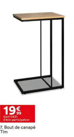 BUT Bout de canapé Tim offre