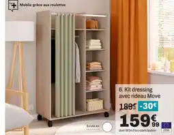 BUT Kit dressing avec rideau Move offre