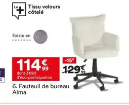 BUT Fauteuil de bureau Alma offre