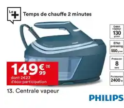 BUT PHILIPS Centrale vapeur offre