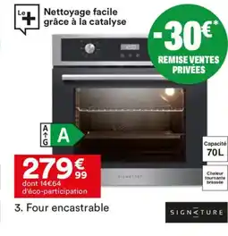 BUT SIGNATURE Four encastrable offre