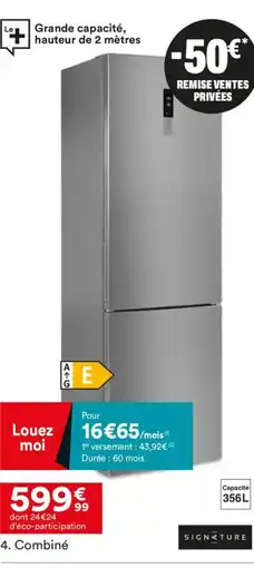 BUT SIGNATURE Combiné offre