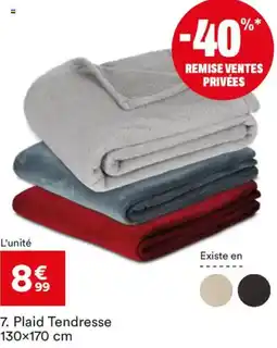 BUT Plaid Tendresse offre