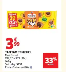 Auchan Supermarché ST MICHEL Tam tam offre