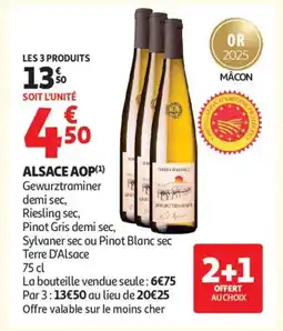 Auchan Supermarché Alsace aop offre