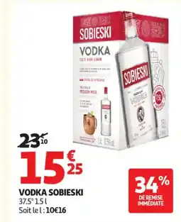 Auchan Supermarché SOBIESKI Vodka offre