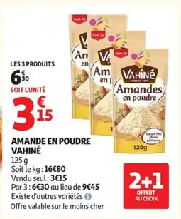 Auchan Supermarché VAHINÉ Amande en poudre offre