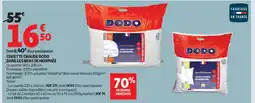 Auchan Supermarché Couette chaude dodo dans les bras de morphée offre