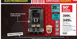 Carrefour DELONGHI Expresso broyeur offre