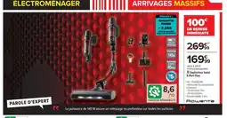 Carrefour ROWENTA Aspirateur balai X-Pert Flex offre