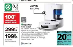 Carrefour ECOVACS Aspirateur robot laveur offre