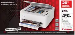 Carrefour CANON Imprimante multifonctions offre