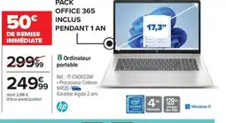 Carrefour HP Ordinateur portable offre