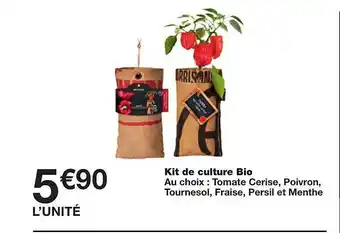 Monoprix Kit De Culture Bio offre