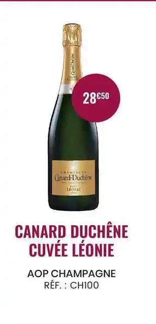 Aop Champagne Canard DuchĂȘne CuvĂ©e LĂ©onie