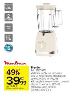 Carrefour Blender offre