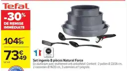 Carrefour Set ingenio 8 pièces Natural Force offre