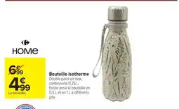 Carrefour Bouteille isotherme offre