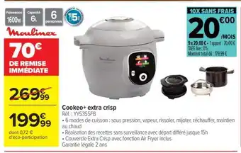 Cookeo + Extra crisp