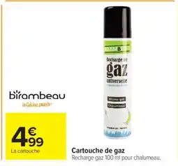 Carrefour Cartouche de gaz offre