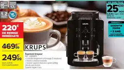 Carrefour KRUPS Expresso broyeur offre