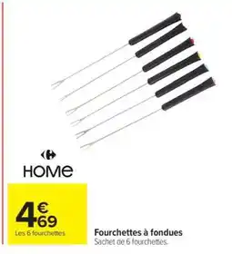 Carrefour Fourchettes à fondues offre