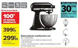 Carrefour Robot pâtissier multifonction noir offre