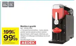 Carrefour Machine à granité offre