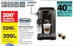 Carrefour DELONGHI Expresso broyeur offre