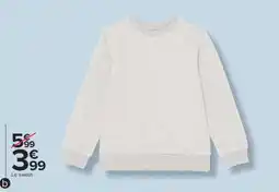 Carrefour Le sweat offre